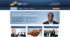 Desktop Screenshot of landlords.daymanagement.co.uk